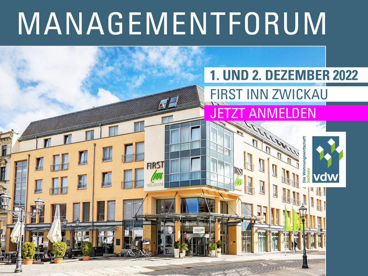 Managementforum in Zwickau - Jetzt anmelden!