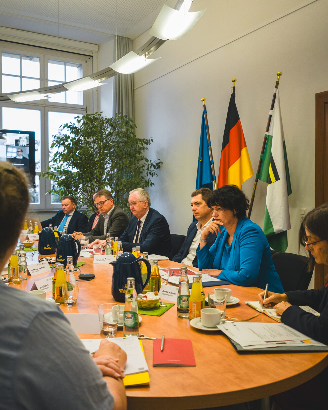 Spitzentreffen der sächsischen Bau- und Wohnungswirtschaft mit klarem Signal