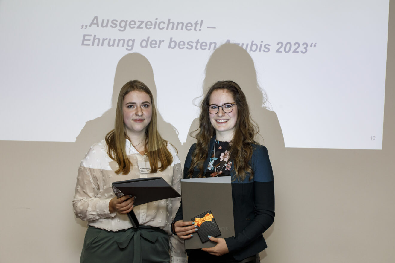 Beste Auszubildende der Wohnungswirtschaft 2023 geehrt