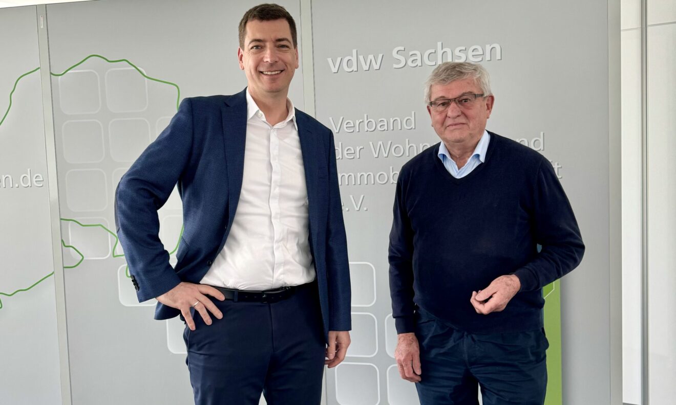 Staatsminister a. D. Dr. Buttolo beim vdw Sachsen