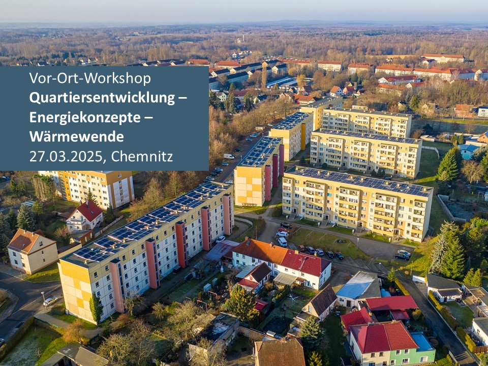 Quartiersentwicklung – Energiekonzepte – Wärmewende