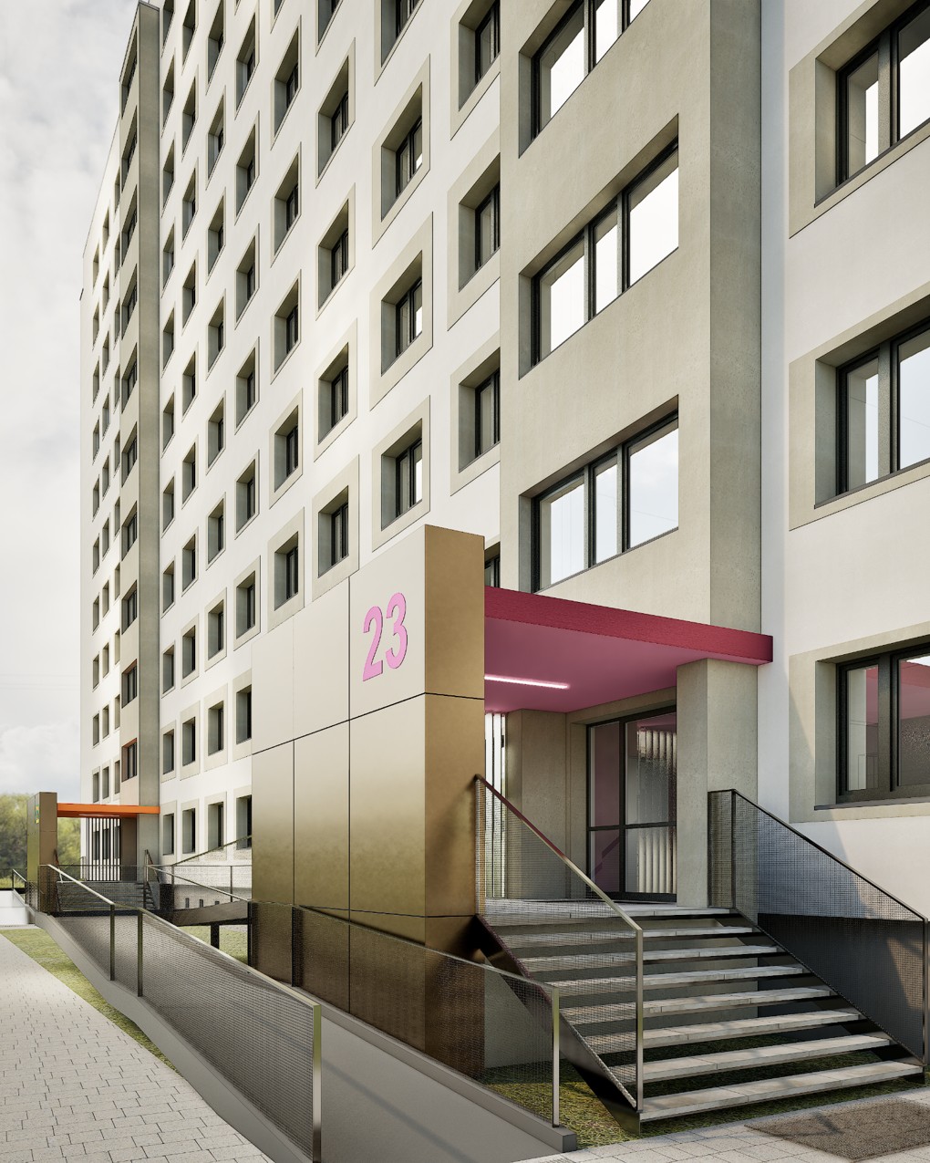 Umfassende Sanierung des Wohnhauses Remscheider Straße 22-27:  WGP setzt auf preisgünstigen Mietwohnraum und Bestandsentwicklung