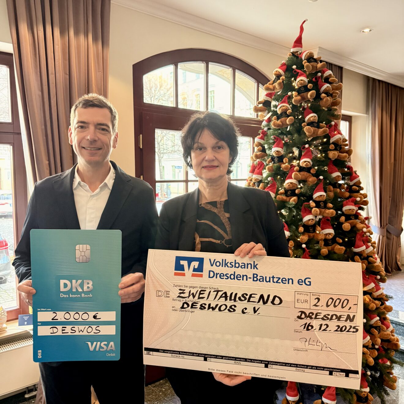 VSWG und vdw Sachsen setzen Zeichen der Solidarität