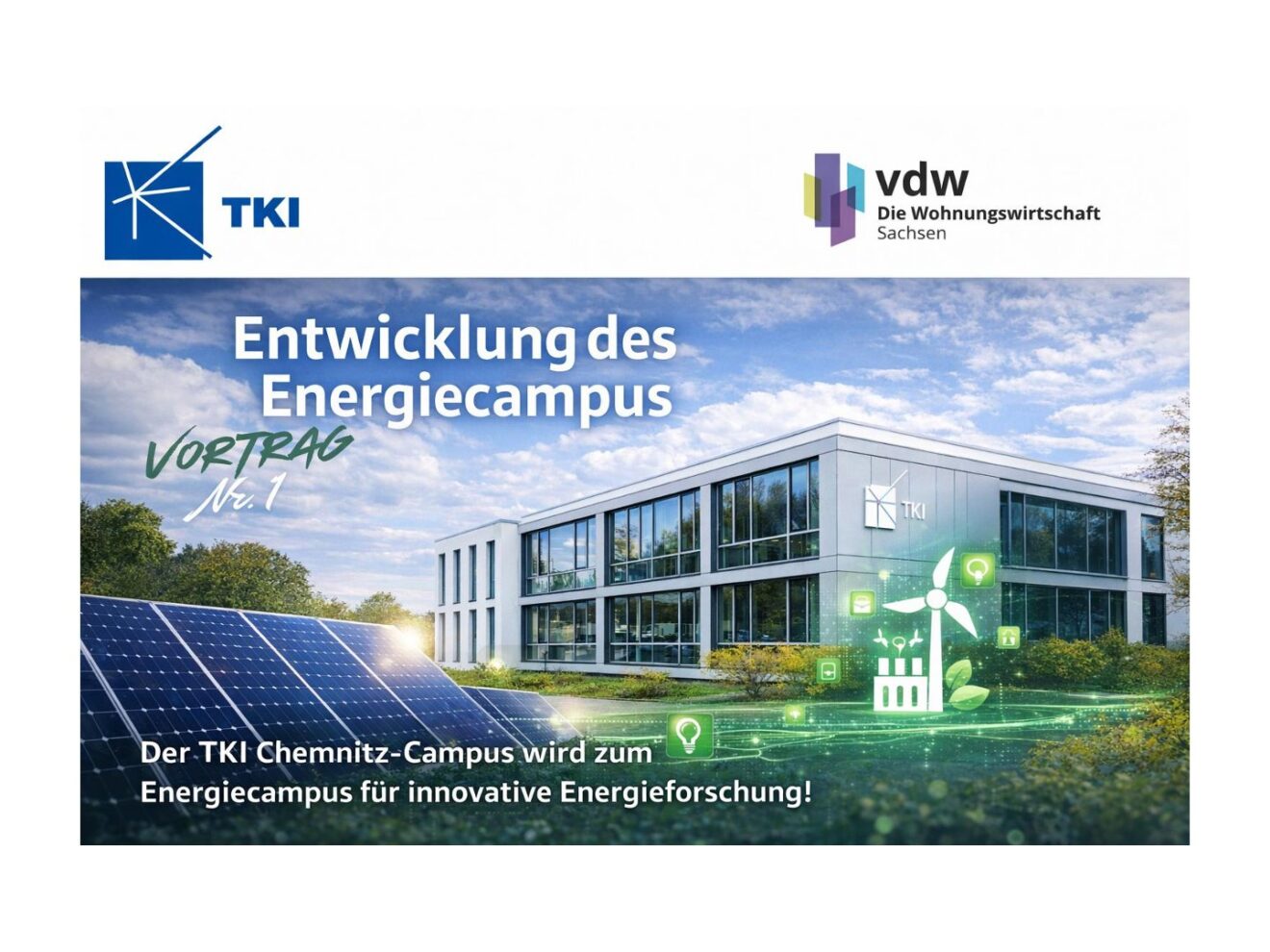 TKI Chemnitz als Gastgeber – Zukunft als Thema.