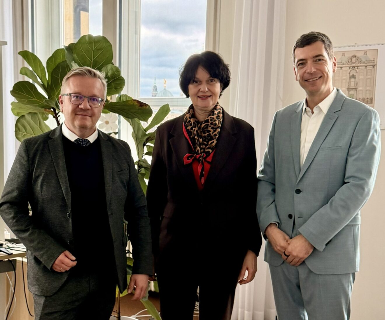 Antrittsbesuch bei Staatssekretär Trillenberg