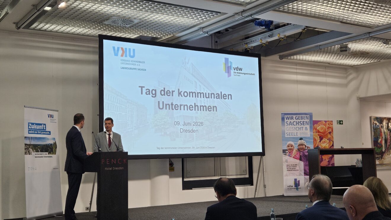Gemeinsam Verantwortung übernehmen - 3. Tag der kommunalen Unternehmen in Dresden