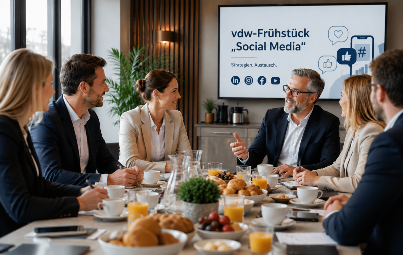 vdw-Frühstück „Social Media“